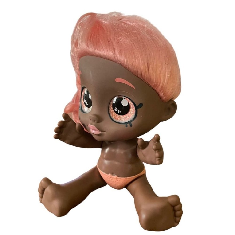 Kindi Kids Moose Summer Snack Time Peaches 10" Doll